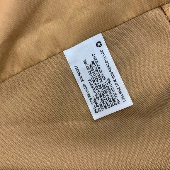 AVA & VIV Brown Plus Size One Button Neural Blazer Size 4X - Picture 7 of 12